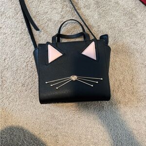 Kate Spade Black Cat Crossbody Bag